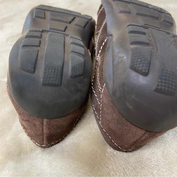 Naturalizer Womens French Loafer Flat Shoes Brown  Leather Slip On size 6.5 - Picture 10 of 14